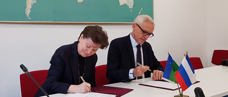 Signature d’un MoC avec la région autonome de Khanty-Mansiysk