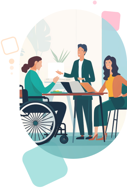 Accompagnement spécifique pour les candidats en situation handicap.