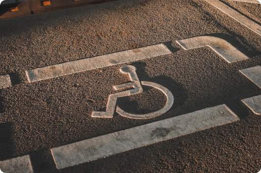 illustration de l'icone handicapé